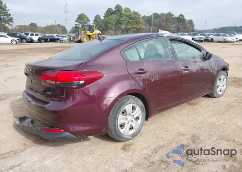 2018 Kia Forte Lx from USA, damaged, VIN 3KPFK4A7XJE258848